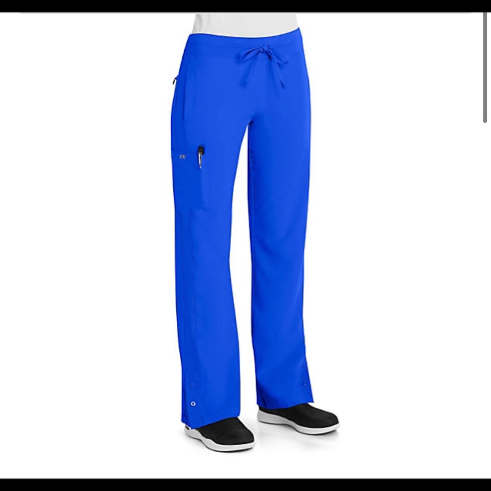 Barco One 4 Pocket Track Scrub Pants in Cobalt